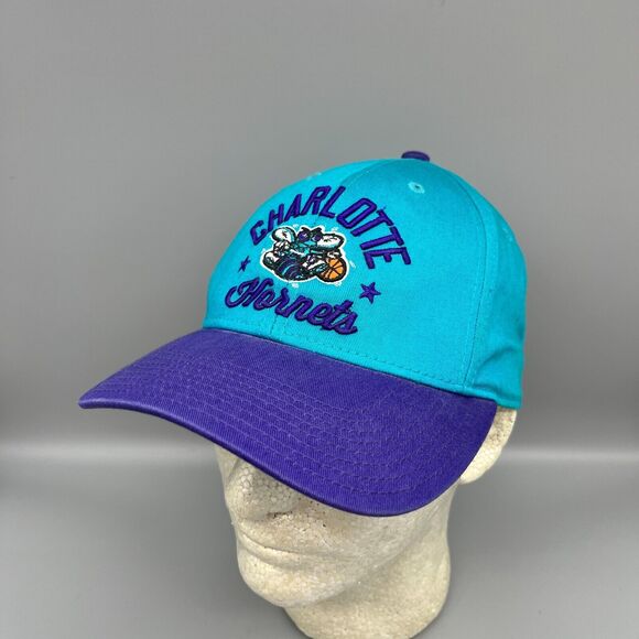 Charlotte Hornets Hat NBA Basketball Dad Cap‎ Adidas Retro - Picture 1 of 10